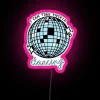 RGB LED neon dancing sign for self empowerment and fun.