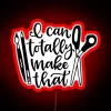 Empowering confidence and self-assurance with vibrant color coded motivational lighting