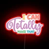 RGB Neon Sign: Customizable Wall Decoration with Vibrant Color Options