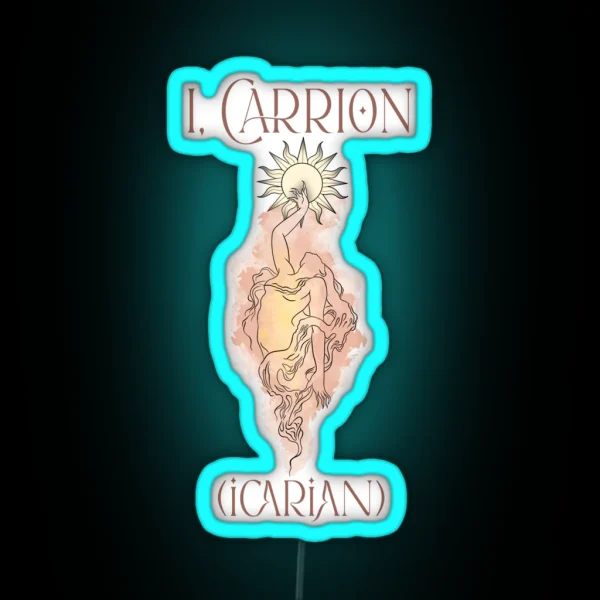 I Carrion Icarian RGB Neon Sign