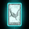 Mystical Tarot Reading Sign with Vibrant RGB Neon Accents