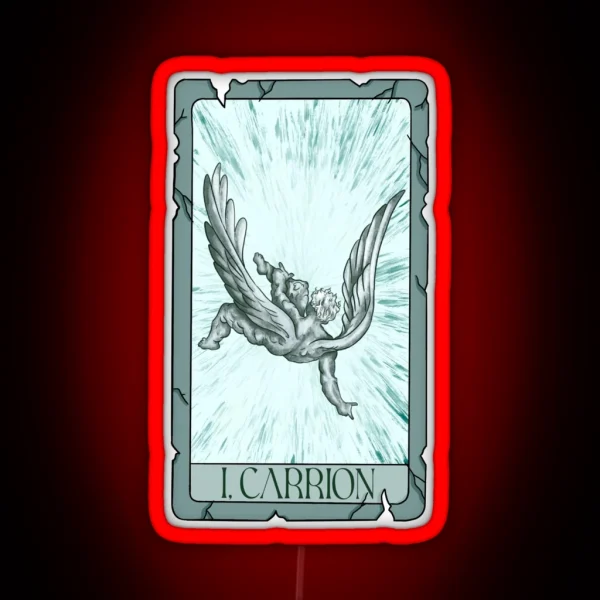 I Carrion Tarot RGB Neon Sign