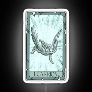 I Carrion Tarot RGB Neon Sign