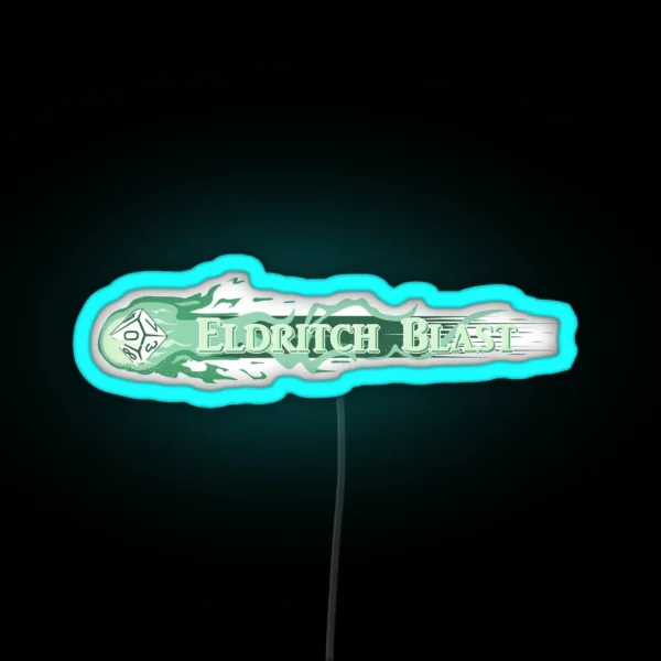 I Cast Eldritch Blast RGB Neon Sign