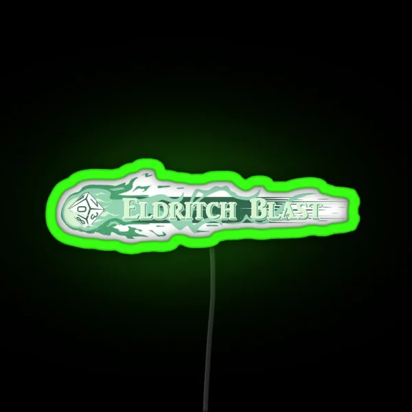 I Cast Eldritch Blast RGB Neon Sign