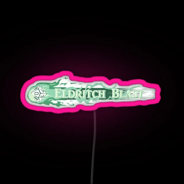 I Cast Eldritch Blast RGB Neon Sign