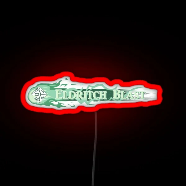 I Cast Eldritch Blast RGB Neon Sign
