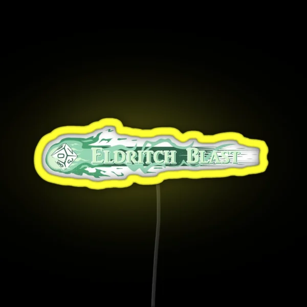 I Cast Eldritch Blast RGB Neon Sign