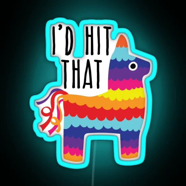 I D Hit That RGB Neon Sign