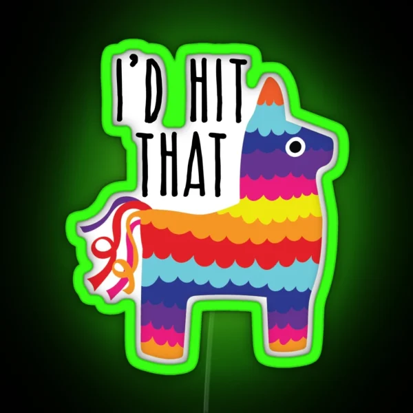 I D Hit That RGB Neon Sign