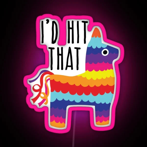 I D Hit That RGB Neon Sign