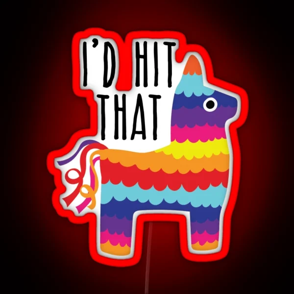 I D Hit That RGB Neon Sign