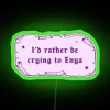 Enchanting Home Decor with Enya Inspired Rainbow LED Neon Sign