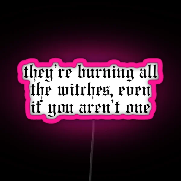 I Did Something Bad RGB Neon Sign