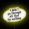 Customizable LED Neon Sign with Vibrant RGB Color Changing Display