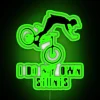 RGB Neon Sign for Funny Mountain Biker Stunt Enthusiasts Decoration