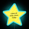 Motivational Home Decor RGB Neon Sign, Todo List Done