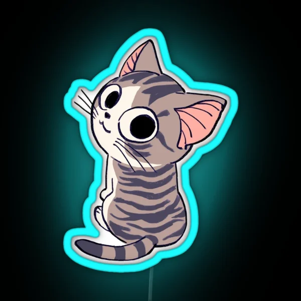 I Draw Chi The Kitten 1 Chi S Sweet Home RGB Neon Sign