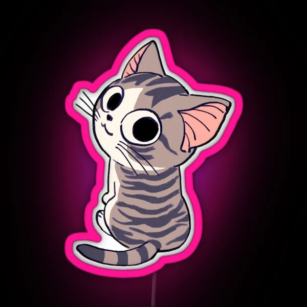 I Draw Chi The Kitten 1 Chi S Sweet Home RGB Neon Sign