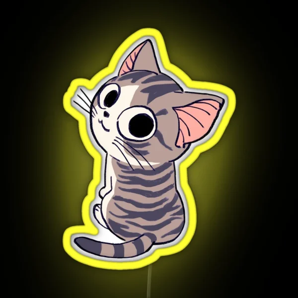 I Draw Chi The Kitten 1 Chi S Sweet Home RGB Neon Sign