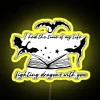 LED Dragon Fighting Black Neon Sign for Gaming and Fantasy Enthusiasts