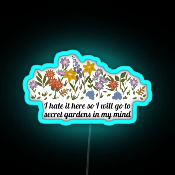 I Hate It Here Taylor Swift Led RGB Neon Sign