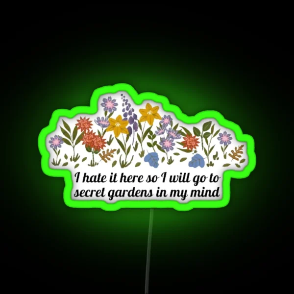 I Hate It Here Taylor Swift Led RGB Neon Sign