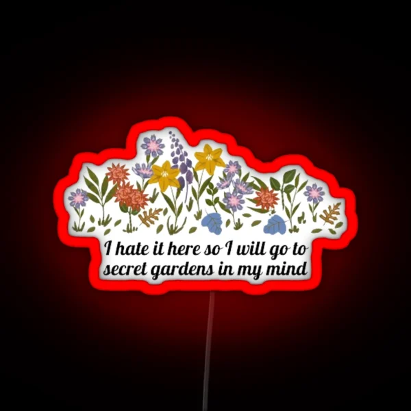 I Hate It Here Taylor Swift Led RGB Neon Sign