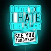 Retro LED neon sign with sassy message in colorful RGB glow