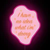 Vibrant RGB neon light with retro-inspired glow and modern flair