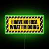 Modern Neon Sign with Customizable Color Options and Distressed Finish