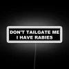 Bold Neon Sign with Fierce Black Background and Fun Design