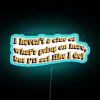 Vibrant Color Changing LED Neon Sign with RGB Lighting Display