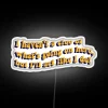 RGB Neon Sign with Vibrant Color Changing Display Effect