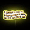 Vibrant RGB LED signs with customizable colors and easy installation