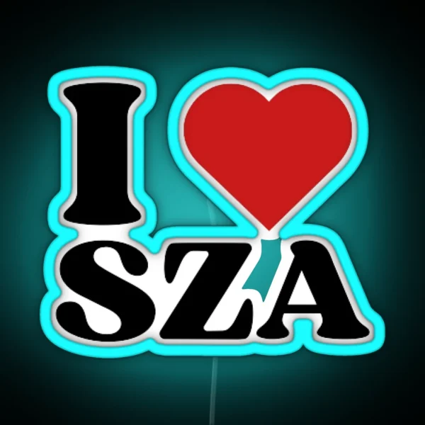 I Heart Sza RGB Neon Sign