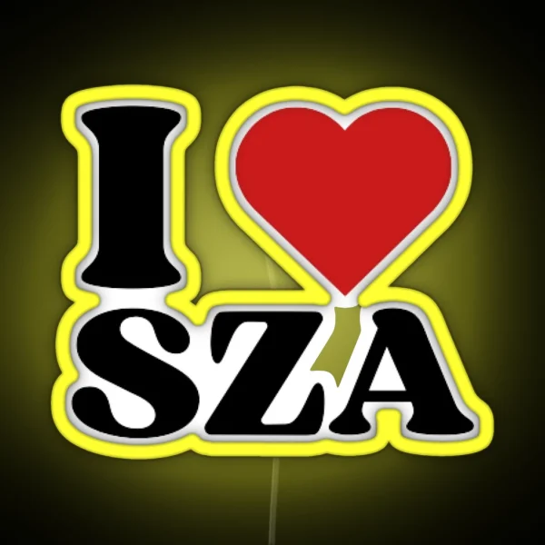 I Heart Sza RGB Neon Sign