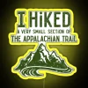 LED Appalachian Trail Hiking Adventure Inspirational Sign with Colorful Neon Letters