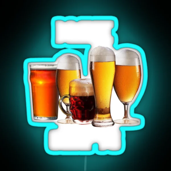 I Like Crafts Funny Vintage Brewer Beer Led RGB Neon Sign