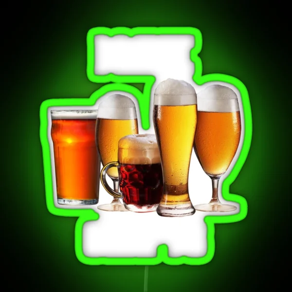 I Like Crafts Funny Vintage Brewer Beer Led RGB Neon Sign