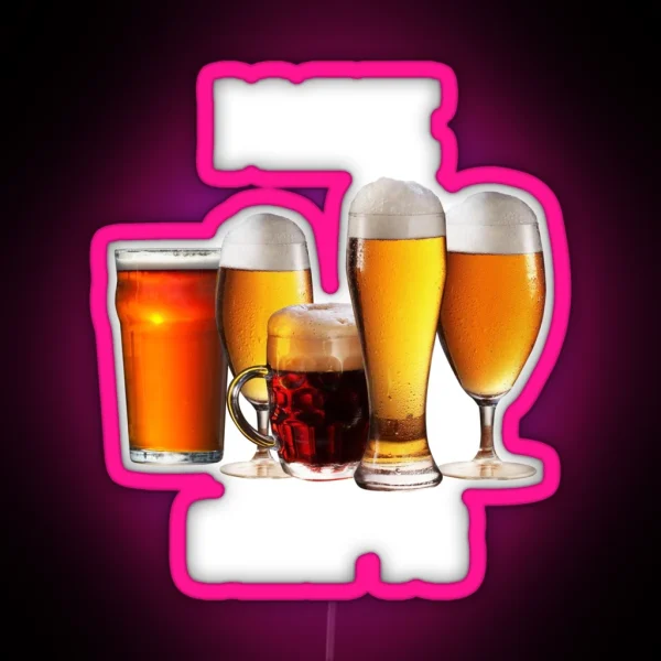 I Like Crafts Funny Vintage Brewer Beer Led RGB Neon Sign