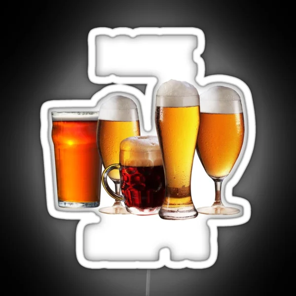 I Like Crafts Funny Vintage Brewer Beer Led RGB Neon Sign