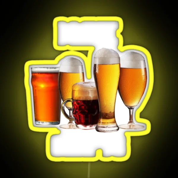 I Like Crafts Funny Vintage Brewer Beer Led RGB Neon Sign