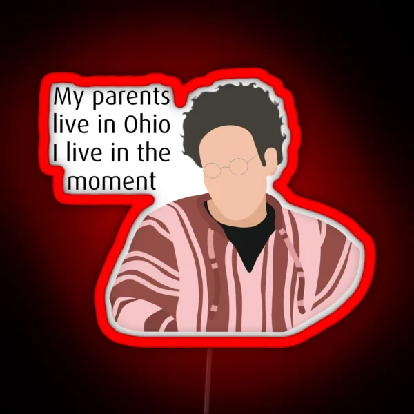 I Live In The Moment RGB Neon Sign