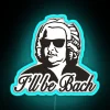 Brighten your space with vibrant Bach-inspired RGB neon music decor