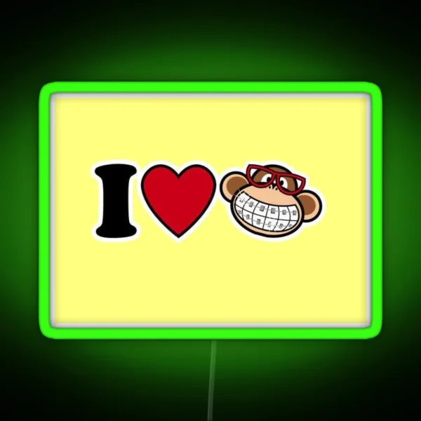 I Love Bobby Jack RGB Neon Sign