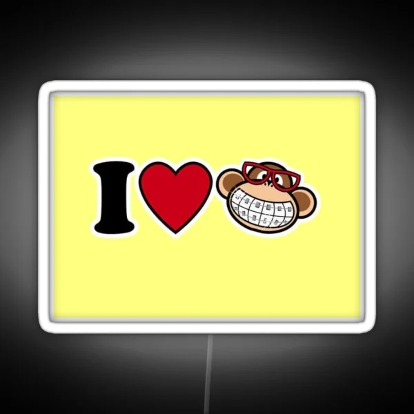 I Love Bobby Jack RGB Neon Sign