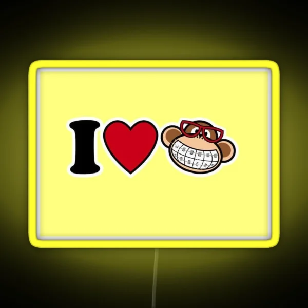 I Love Bobby Jack RGB Neon Sign