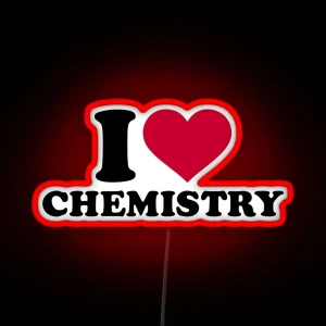 I Love Chemistry RGB Neon Sign