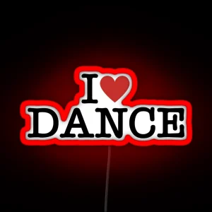 I Love Dance RGB Neon Sign